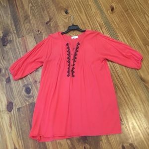 Umber Coral dress